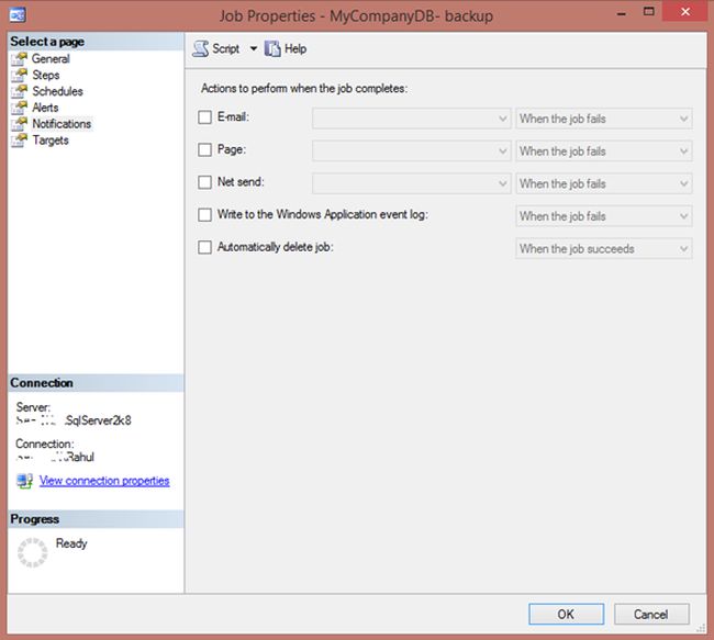Notifications in Left Panel